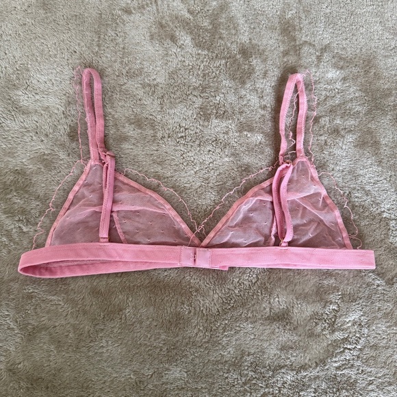 Pink Lace Bra Intimates - Picture 2 of 3